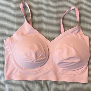 True & Co. - True Body Lift Full Cup Triangle Bra. Retro Pink